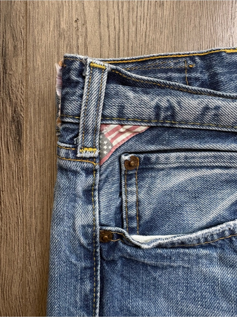 Ralph Lauren "Denim Supply" Men's Medium Wash Slim-fit Jeans